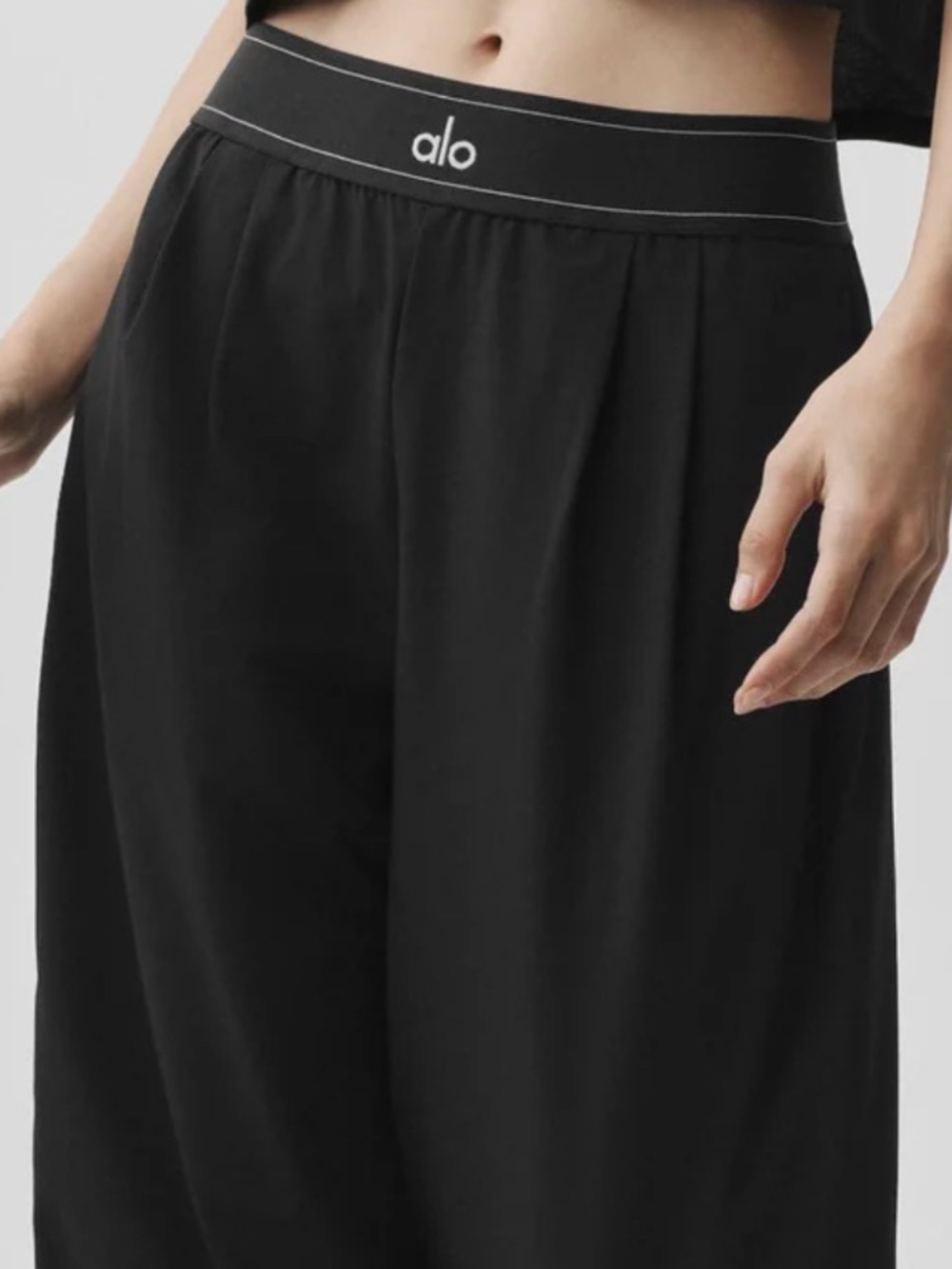 ALO Suit UpTrouser Black Women's Athletic Pants
